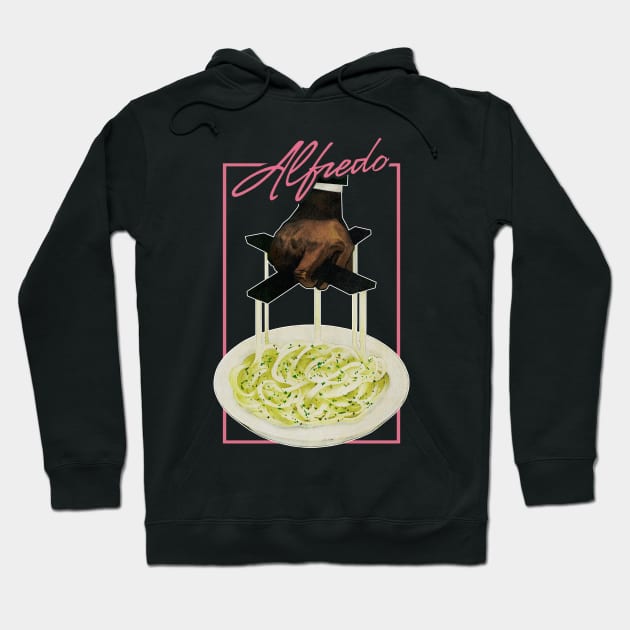 Alfredo Fettuccine Hoodie by meantibrann